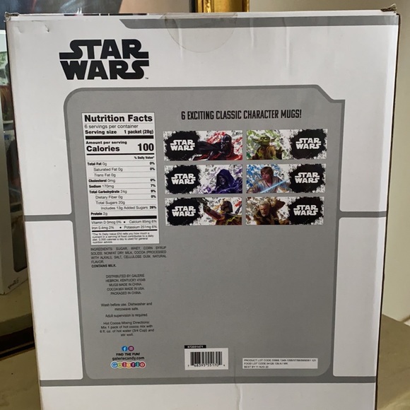 Star⚔️🌌 Wars Limited Edition 2021 6 Mugs Gift Set - Picture 9 of 12